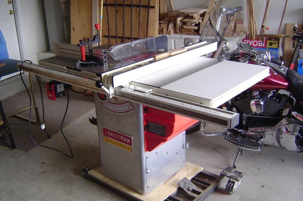 Craftsman Professional 22124 10" table saw LumberJocks Woodworking Forum